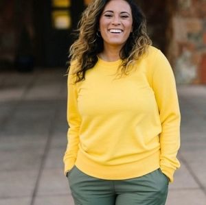 Zyia rustic crewneck sweatshirt